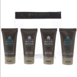Molton Brown London Ylang Ylang 4 Piece Nourishing Lotion and Shower Travel Set